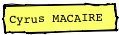 Cyrus MACAIRE